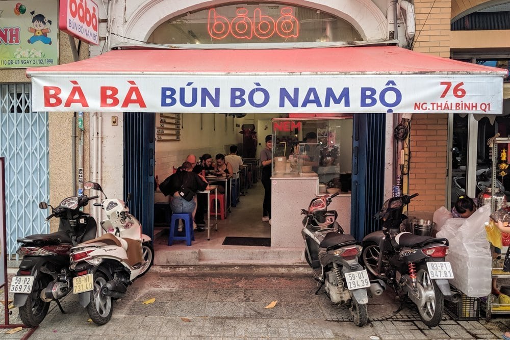 Bun Bo Nam Bo - Ba Ba, Ho Chi Minh, Vietnam