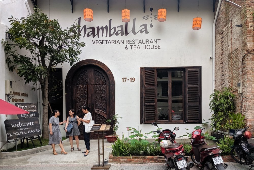 Shamballa Vegetarian Restaurant & Tea House, Ho Chi Minh, Vietnam