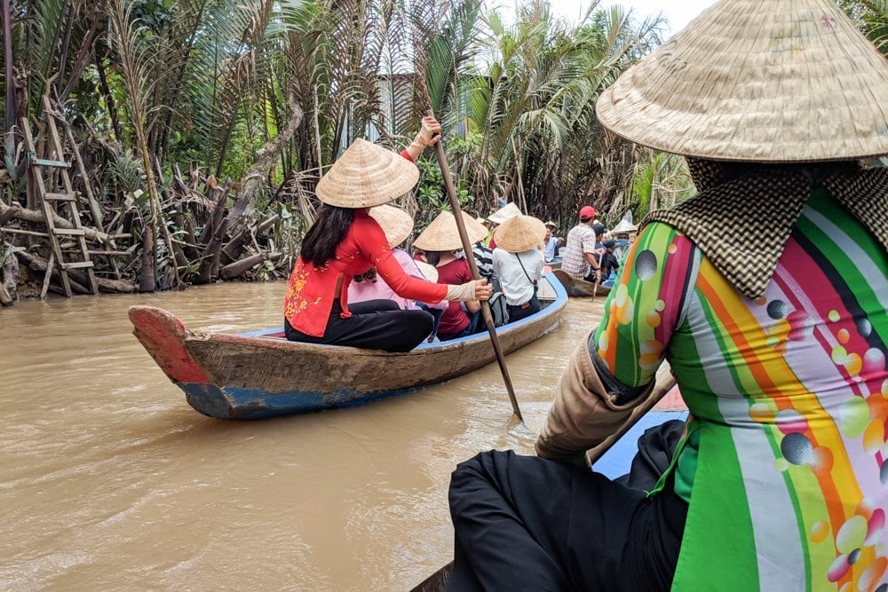 Boat Ride on a Mekong Delta Tour, Vietnam