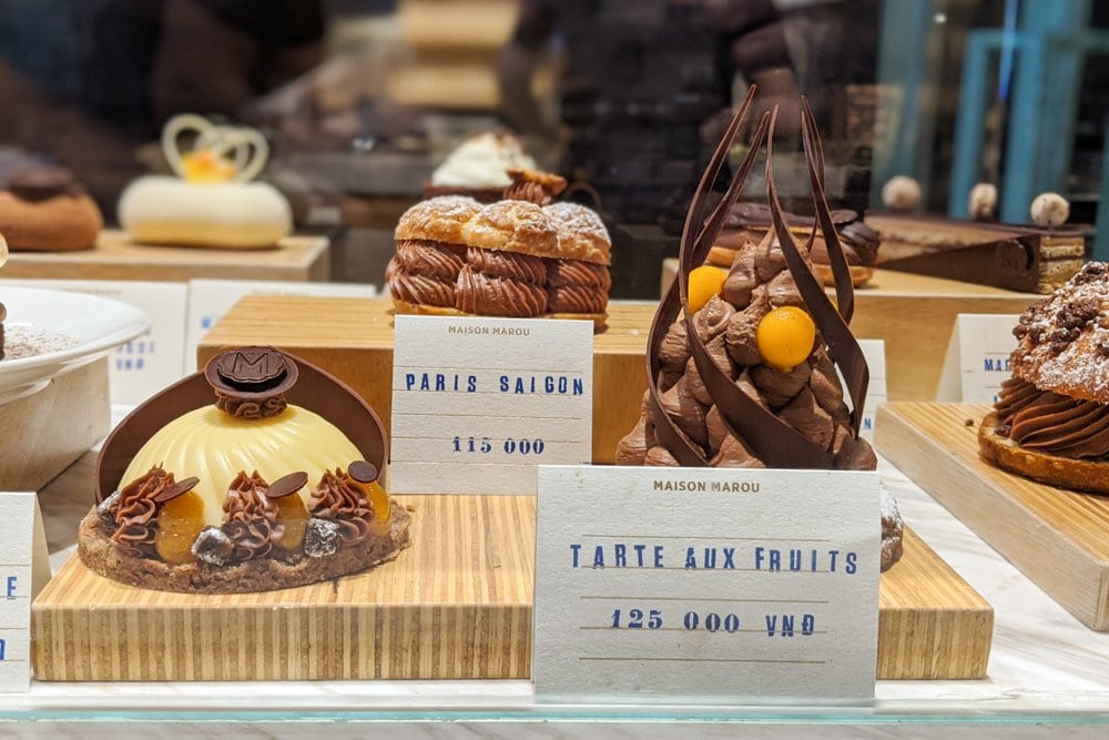 Best Chocolate Shop in Vietnam: Mason Marou Dessert Case