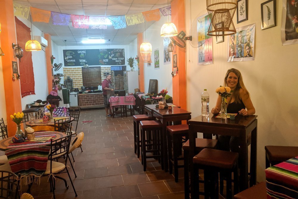 Interior of Chilango Tacos, Ho Chi Minh City, Vietnam