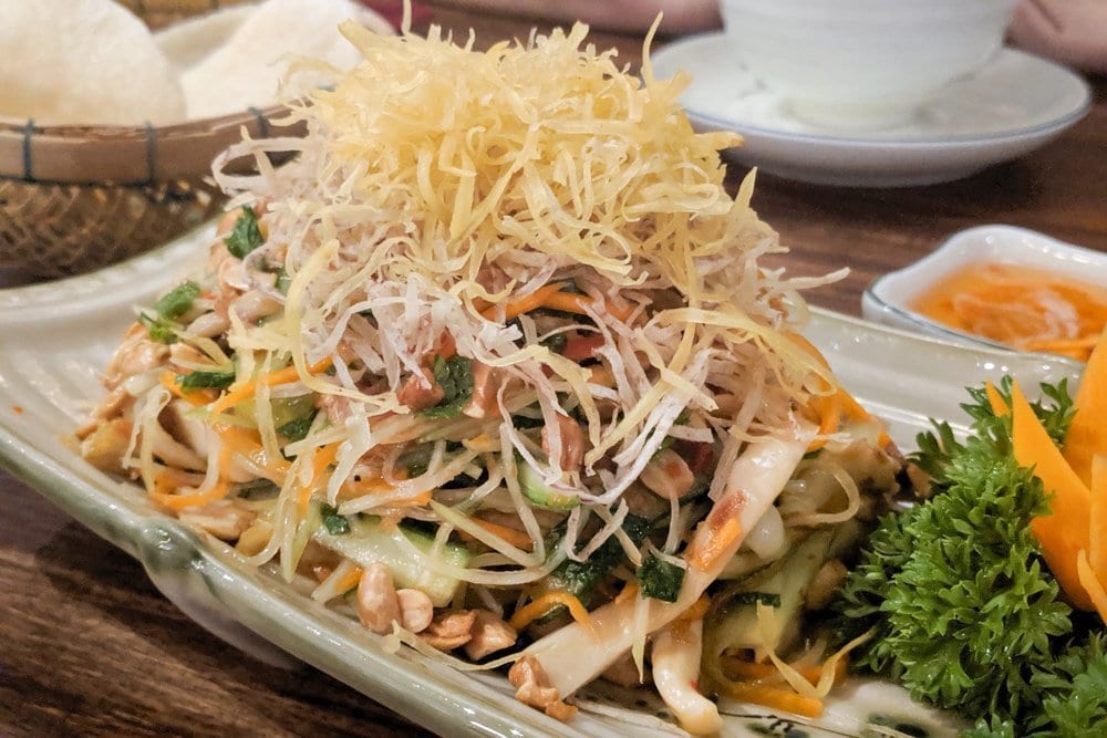 Shamballa Vegetarian Restaurant Review, Ho CHi Minh City, Vietnam: Shamballa Wellness Salad
